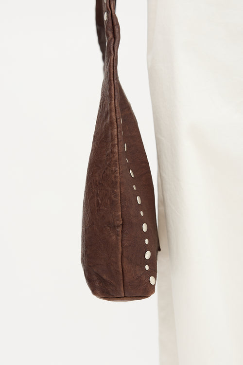 Gimaguas Leather Studded Franca Bag