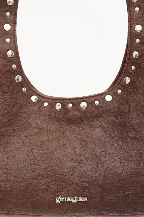 Gimaguas Leather Studded Franca Bag