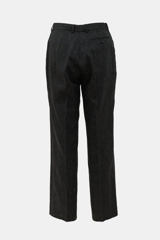Armani Classico Linen Pinstripe Trouser