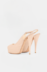 Giuseppe Zanotti Textured Leather Monro Heel