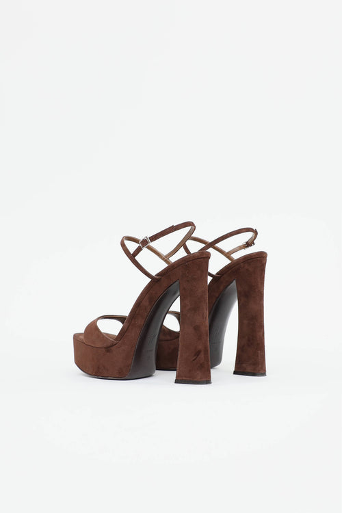 Giuseppe Zanotti Suede Platform Pump