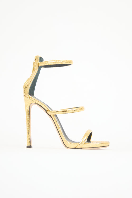 Giuseppe Zanotti Leather Harmony Heel