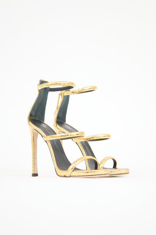 Giuseppe Zanotti Leather Harmony Heel
