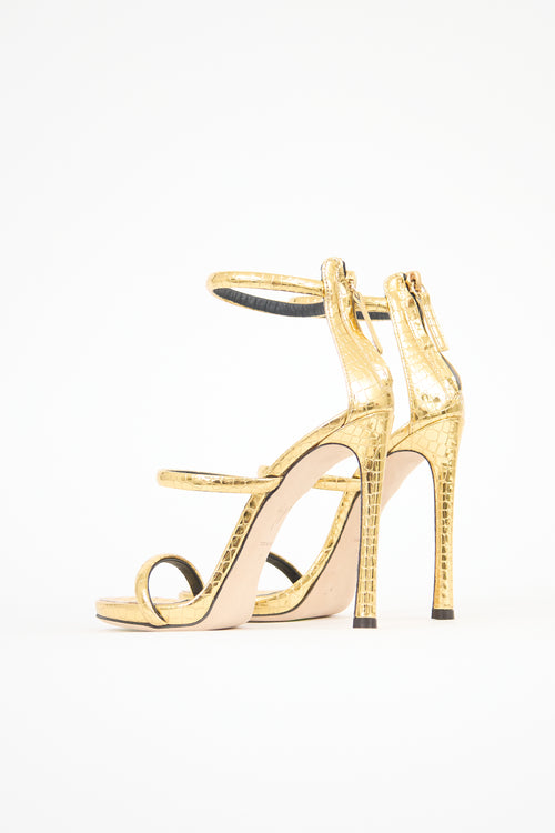 Giuseppe Zanotti Leather Harmony Heel