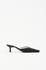 Giuseppe Zanotti Leather Square Toe Mule