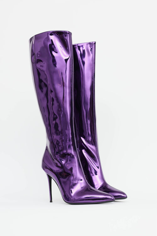 Giuseppe Zanotti Metallic Decadence Boot