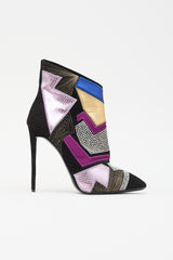 Giuseppe Zanotti Suede Olinda Patchwork Boot