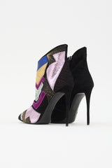 Giuseppe Zanotti Suede Olinda Patchwork Boot