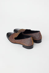 Giuseppe Zanotti Black & Red Embellished Lewis Cup Loafer