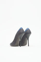 Giuseppe Zanotti Embossed Leather Two Tone Pump