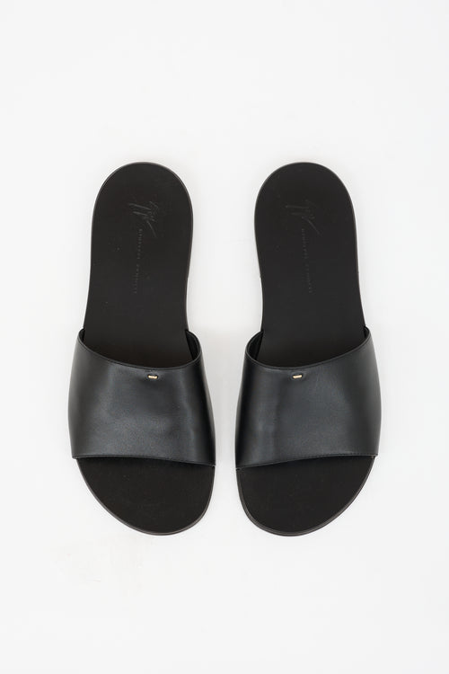 Giuseppe Zanotti Leather Adrien Sandal