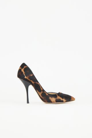 Giuseppe Zanotti Printed Hair Pump