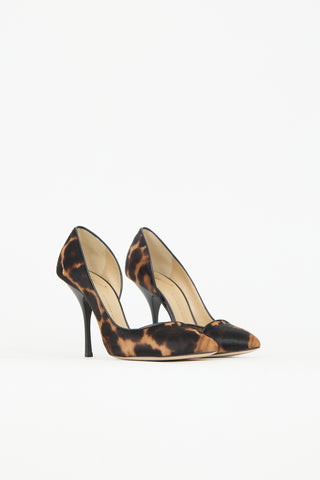Giuseppe Zanotti Printed Hair Pump