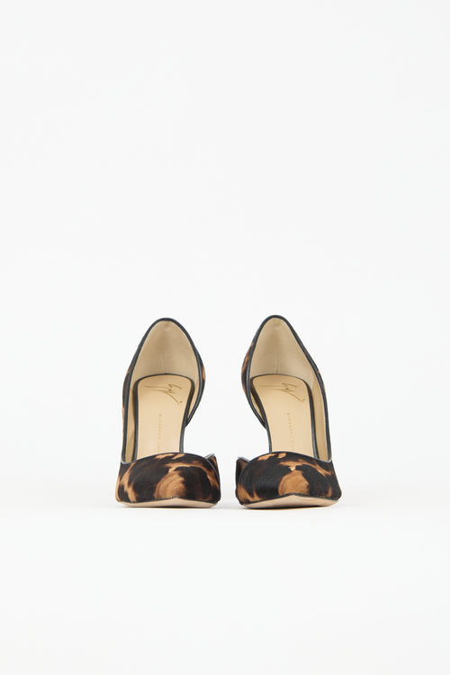 Giuseppe Zanotti Printed Hair Pump