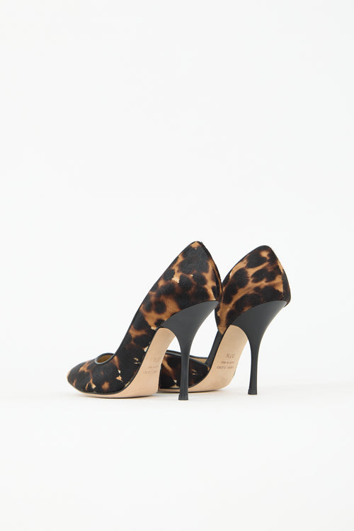 Giuseppe Zanotti Printed Hair Pump