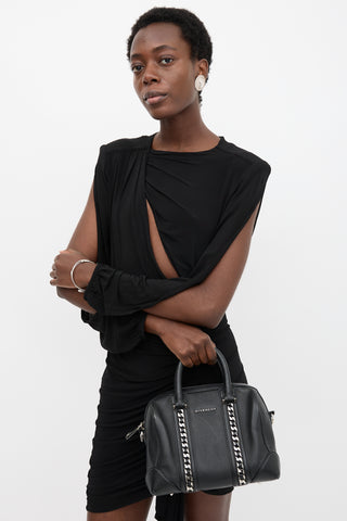Givenchy 2003 Leather Lucrezia Chain Bag