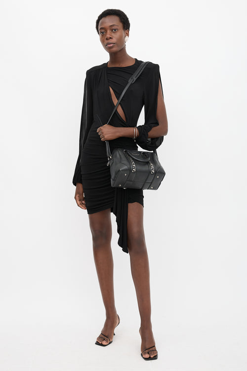 Givenchy 2003 Leather Lucrezia Chain Bag