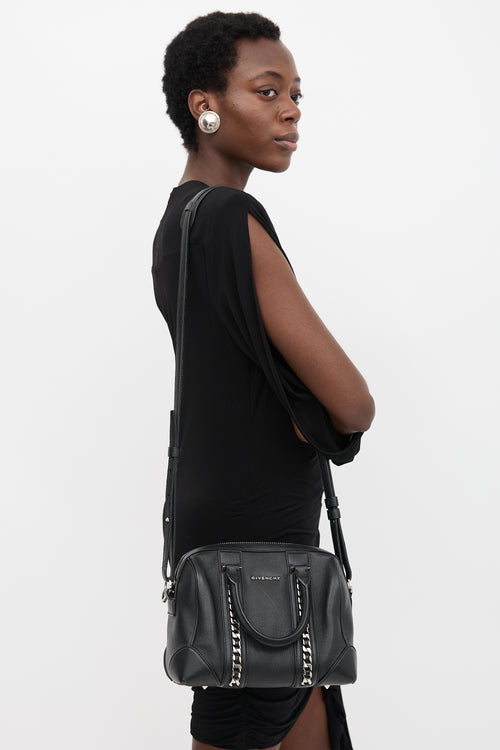 Givenchy 2003 Leather Lucrezia Chain Bag