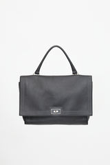 Givenchy 2015 Leather Lock Satchel Bag