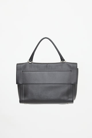 Givenchy 2015 Leather Lock Satchel Bag