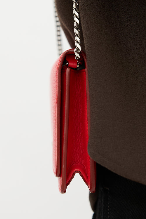 Givenchy 2017 Leather Pandora Wallet On Chain Bag