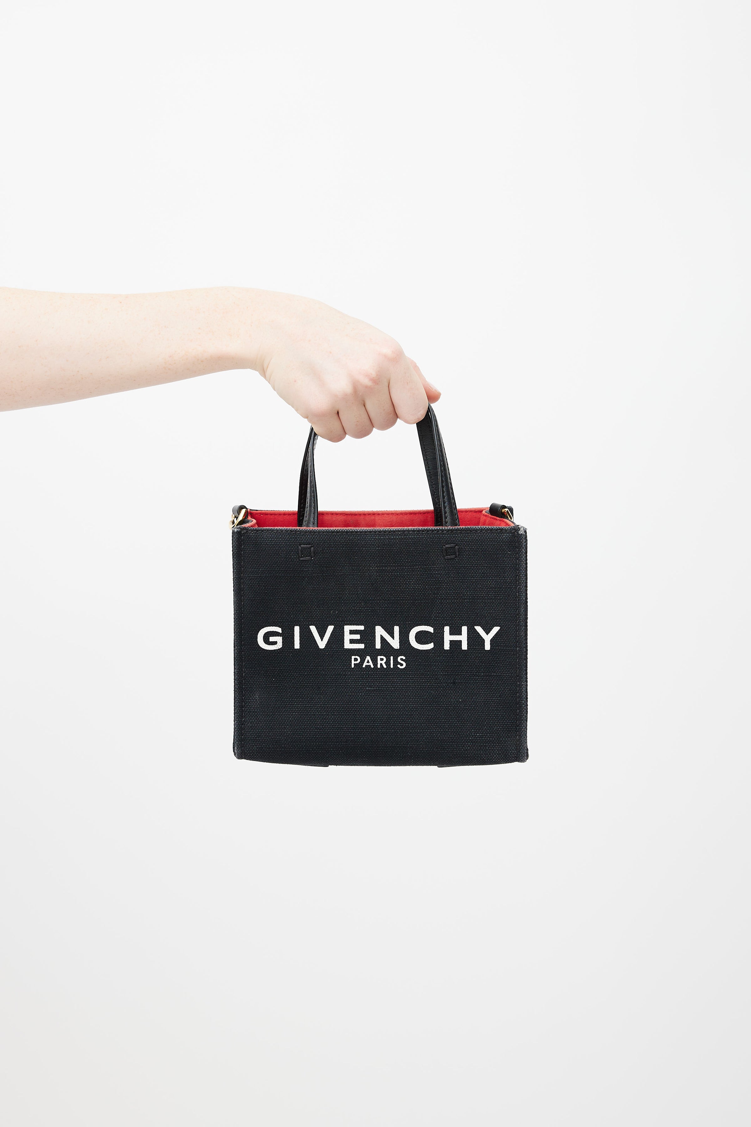 Givenchy // 2022 Black Canvas Mini G Tote Bag – VSP Consignment
