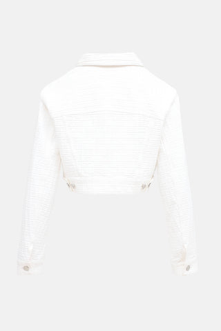 Givenchy Cropped Denim Jacket