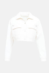 Givenchy 4G Cropped Denim Jacket