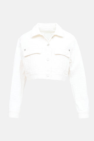 Givenchy 4G Cropped Denim Jacket