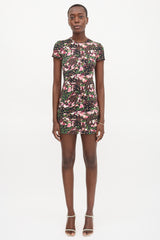 Givenchy Abstract Floral Mini Dress