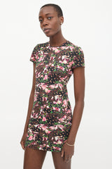 Givenchy Abstract Floral Mini Dress