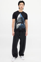Givenchy Black & Blue Graphic T-Shirt