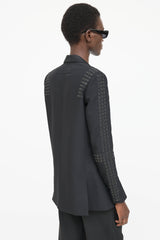 Givenchy Studded Grommet Blazer