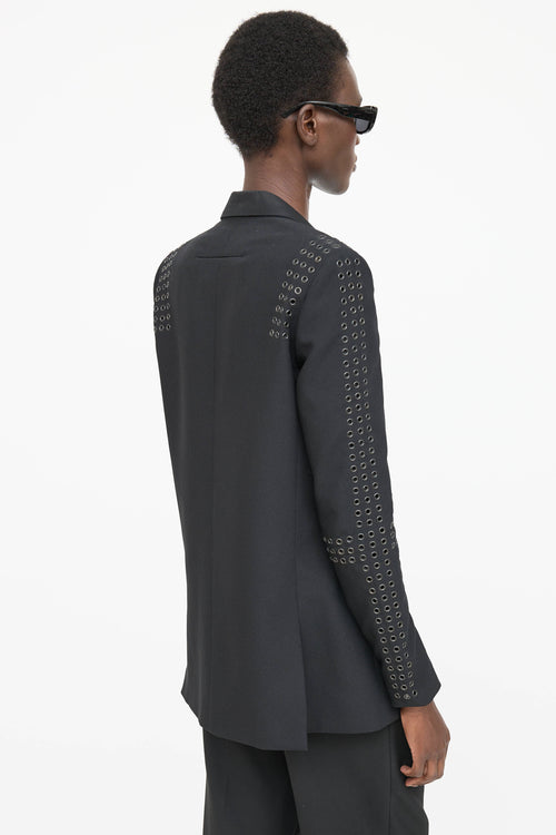 Givenchy Studded Grommet Blazer