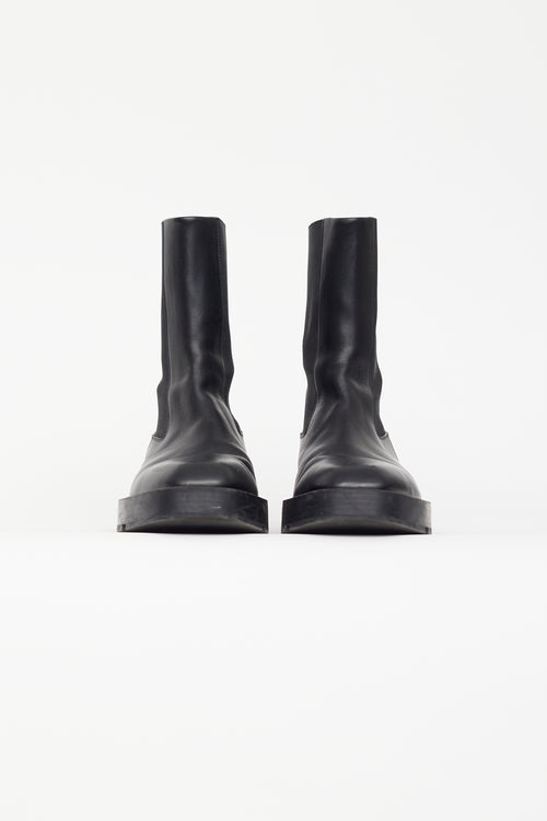 Givenchy Black Leather Chelsea Boot