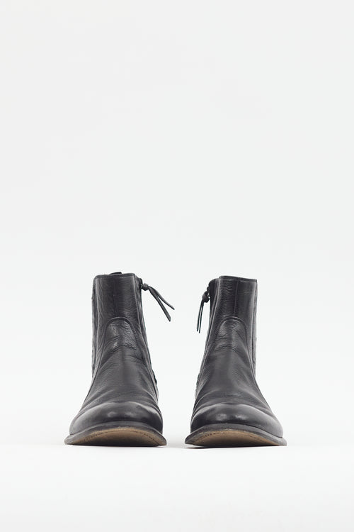 Givenchy Black Leather Chelsea Boot