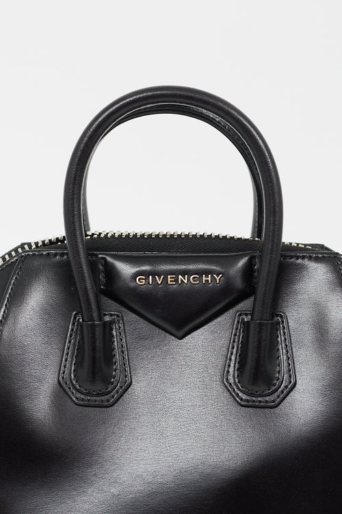 Givenchy Black Leather Mini Antigona Bag