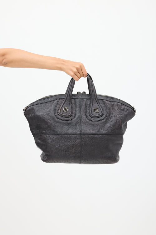 Givenchy Black Leather Nightingale Bag
