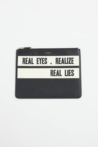 Givenchy Real Eyes Realize Real Lies Clutch