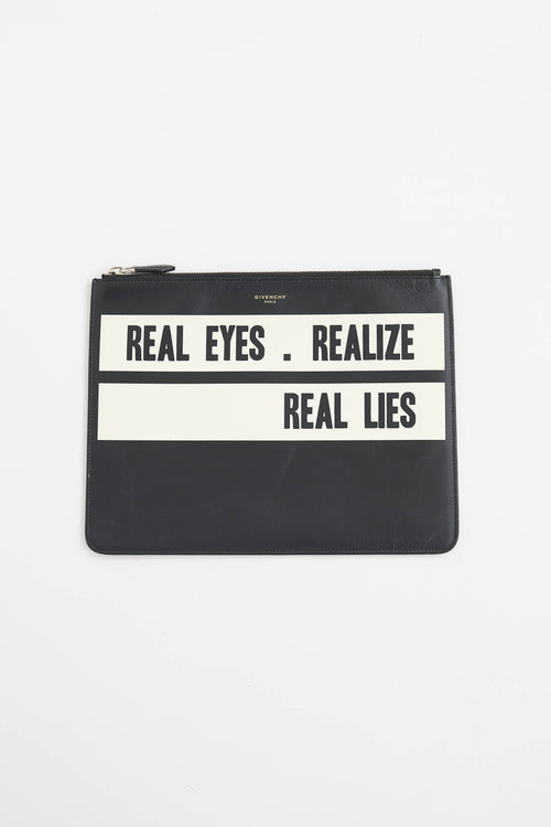 Givenchy Real Eyes Realize Real Lies Clutch