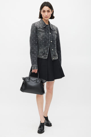 Givenchy Black Leather Small Antigona Soft Crossbody Bag