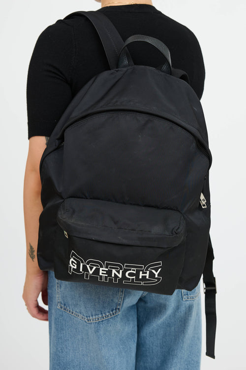 Givenchy Nylon Logo Backpack