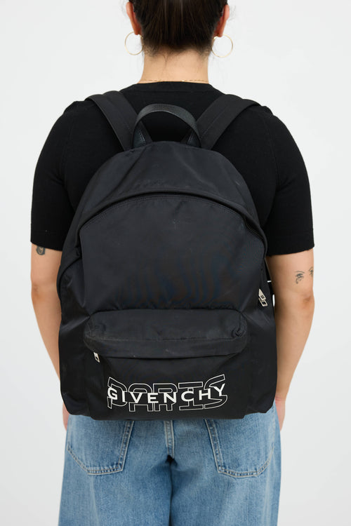 Givenchy Nylon Logo Backpack