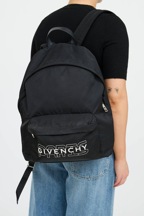 Givenchy Nylon Logo Backpack