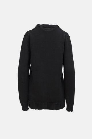 Givenchy Logo Intarsia Sweater