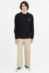 Givenchy Black Logo Patch Crewneck