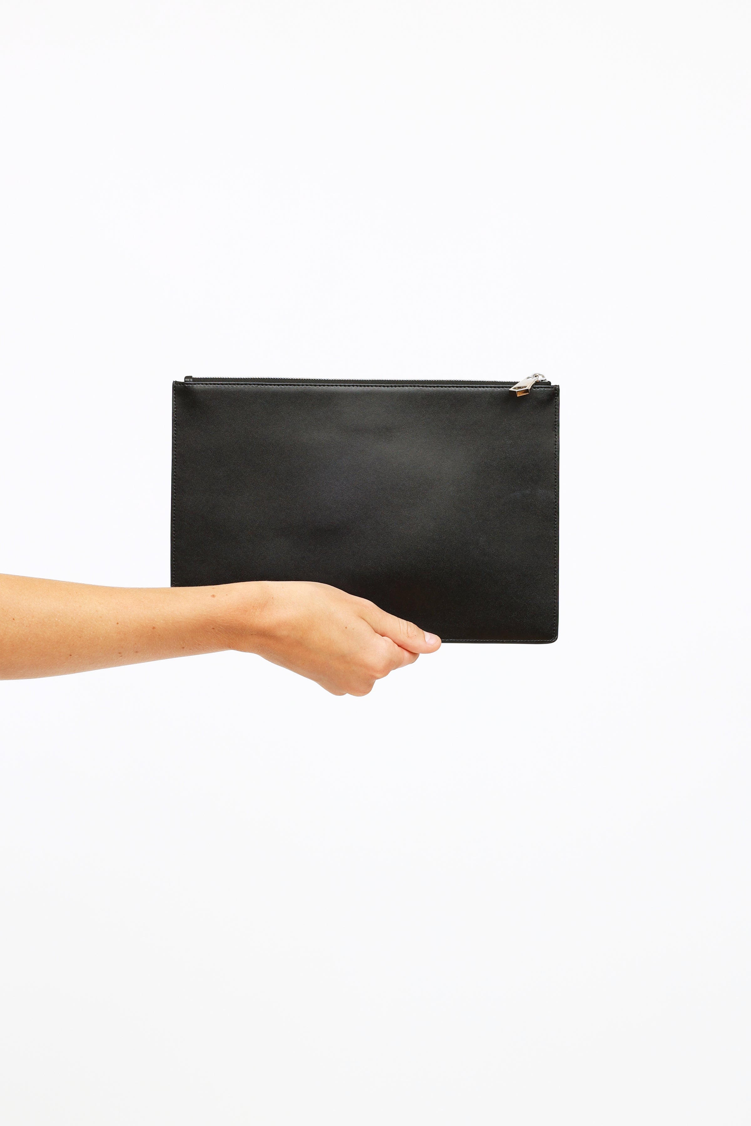 Givenchy // Black I Feel Love Zip Clutch – VSP Consignment