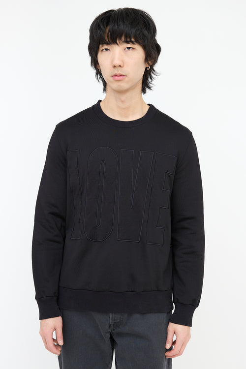 Givenchy Embroidered Love Sweatshirt