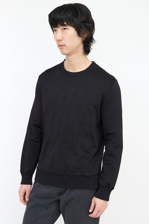 Givenchy Embroidered Love Sweatshirt
