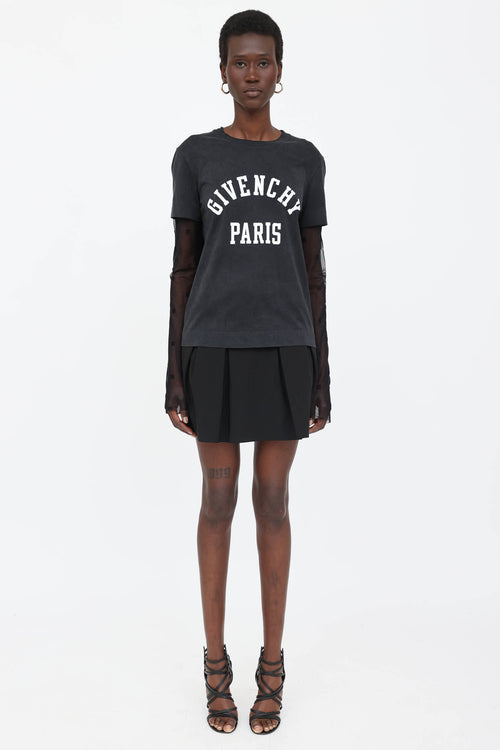 Givenchy Mesh Layered T-Shirt